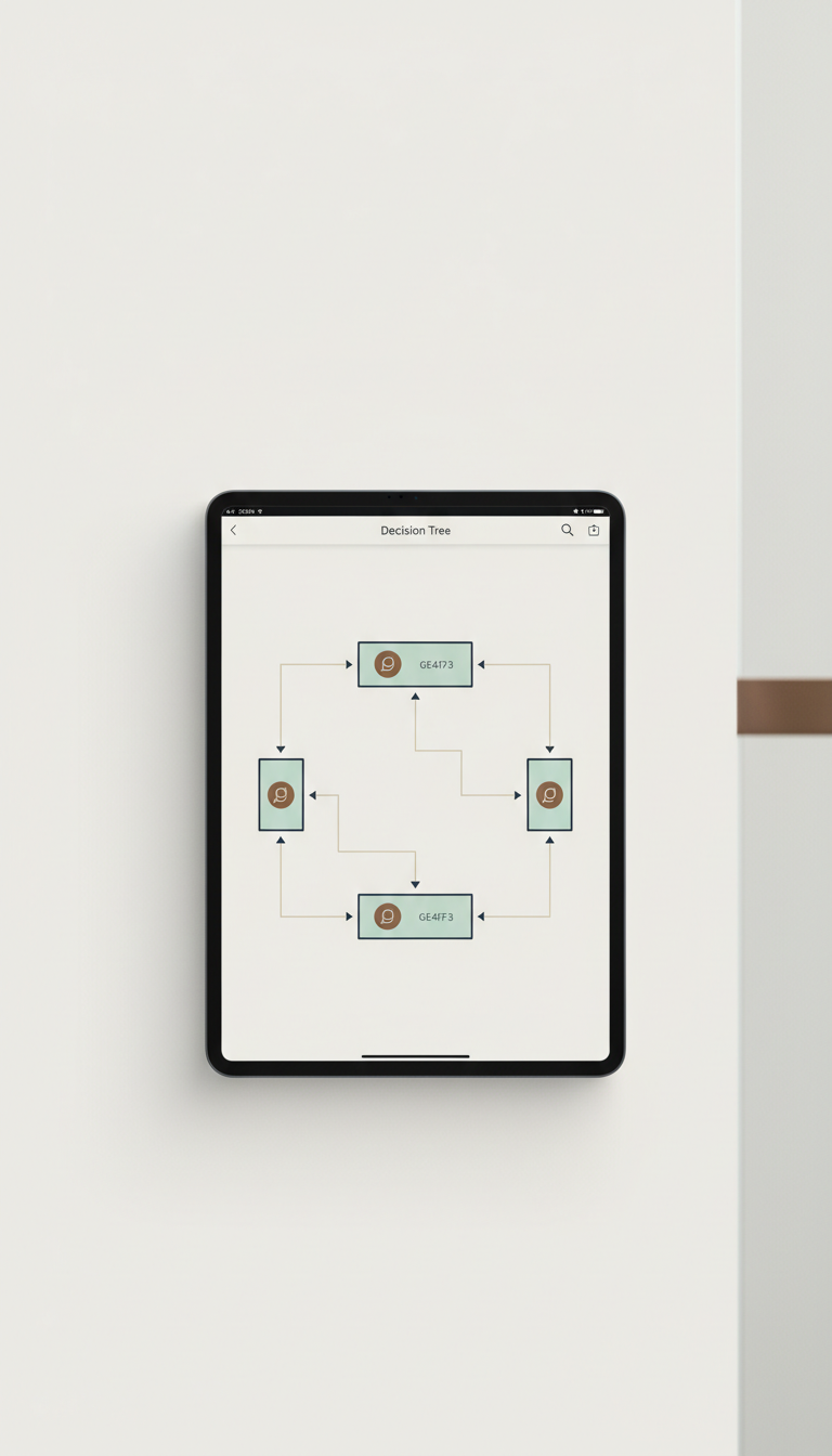 Decision Tree Mobile Interface